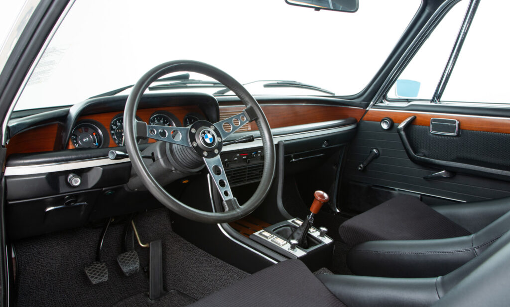 BMW 3.2 CSL Batmobile For Sale - Interior 2