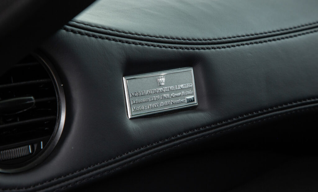 Noble M600 Carbon Sport For Sale - Interior 7