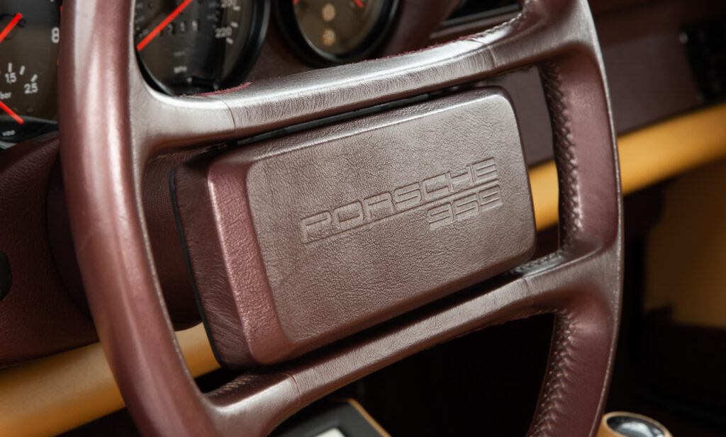 Porsche 959 Komfort For Sale - Interior 4